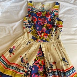 RED Valentino Print A-Line Dress